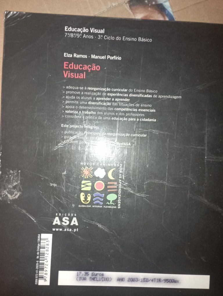 Educação Visual 7º, 8º e 9º ano Edições ASA