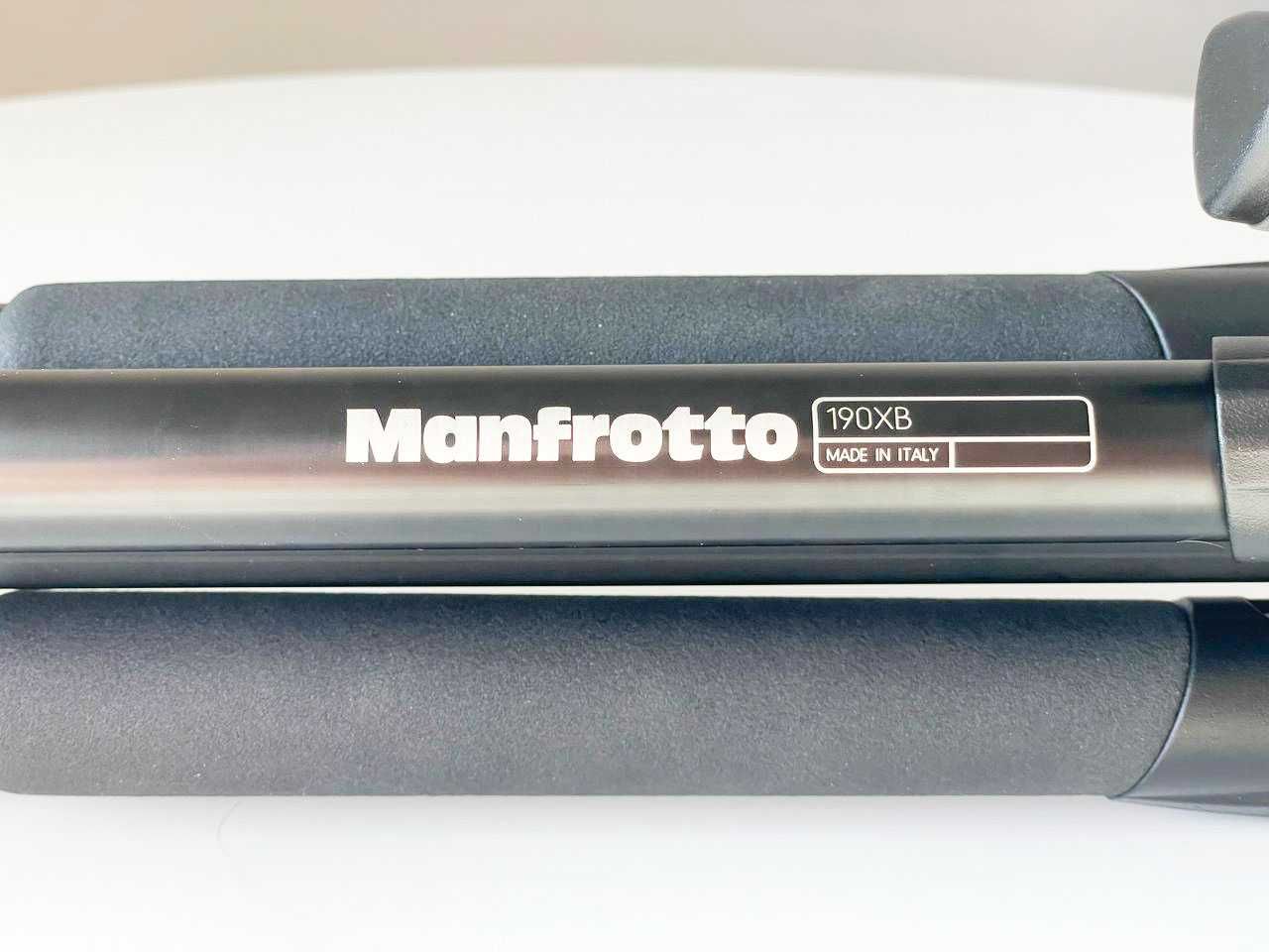 Штатив Manfrotto 190XDB 3-Section Tripod w/ 390RC2 Pan/Tilt Head