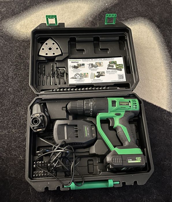 Cx Ferramentas SEM FIOS - Perfurar, Aparafusar, Lixar, Serrar, Polir