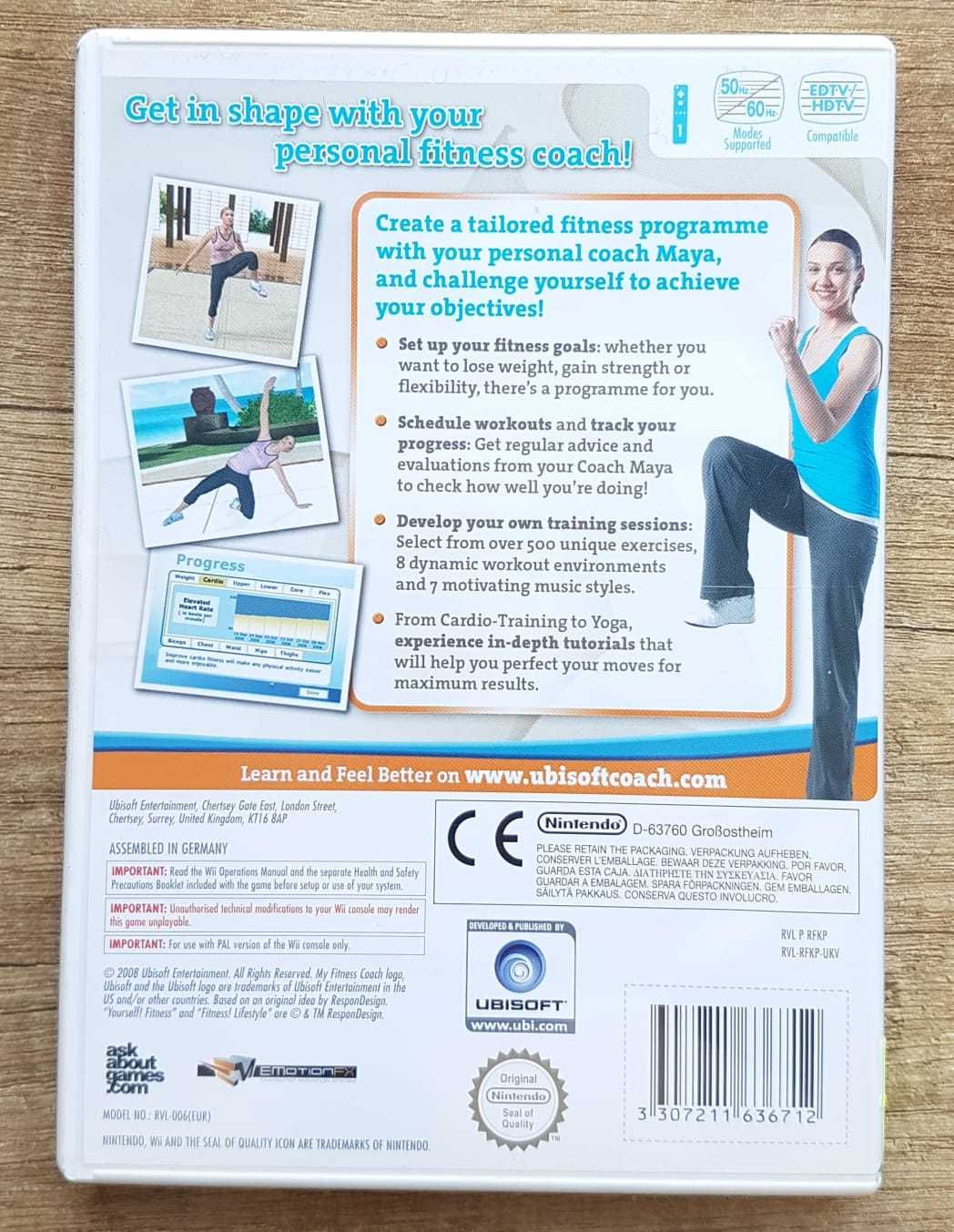 My Fitness Coach Shape gra prezent Nintendo Wii