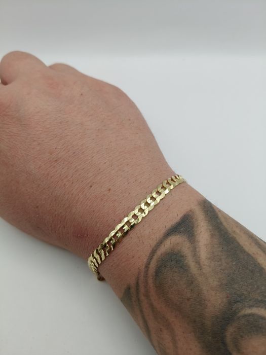 Złota Bransoletka 22cm Pr.585 14K