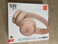 Słuchawki bezprzewodowe Bluetooth JBL Live 670NC piaskowy
