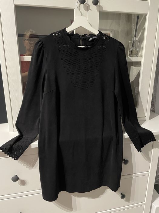 Tunika Zara zamsz ekologoczny 38 M