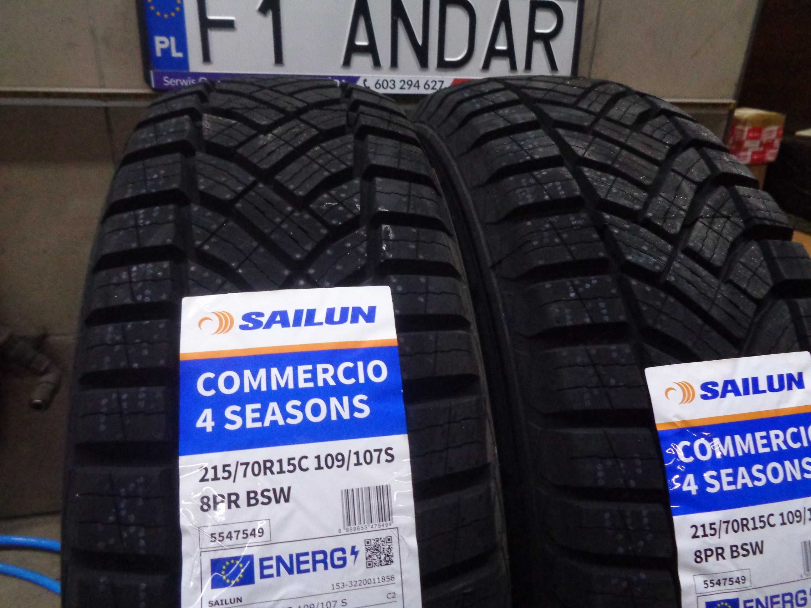 Nowe 215/70R15C SAILUN Commercio 4S - do bus-a , Całoroczne , ANDAR
