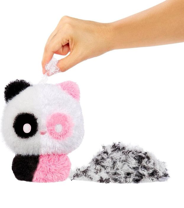 Fluffie Stuffiez М'яка іграшка-антистрес Пандa, єдиноріг морозиво, боб