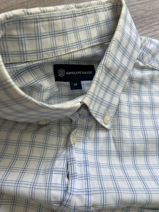 Camisa xadrez Giovanni Galii