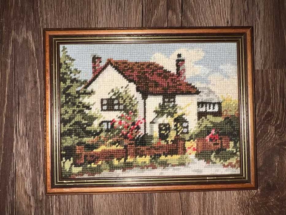Винтаж, коллекция панно гобелен,Германия. 5 отличных панно.