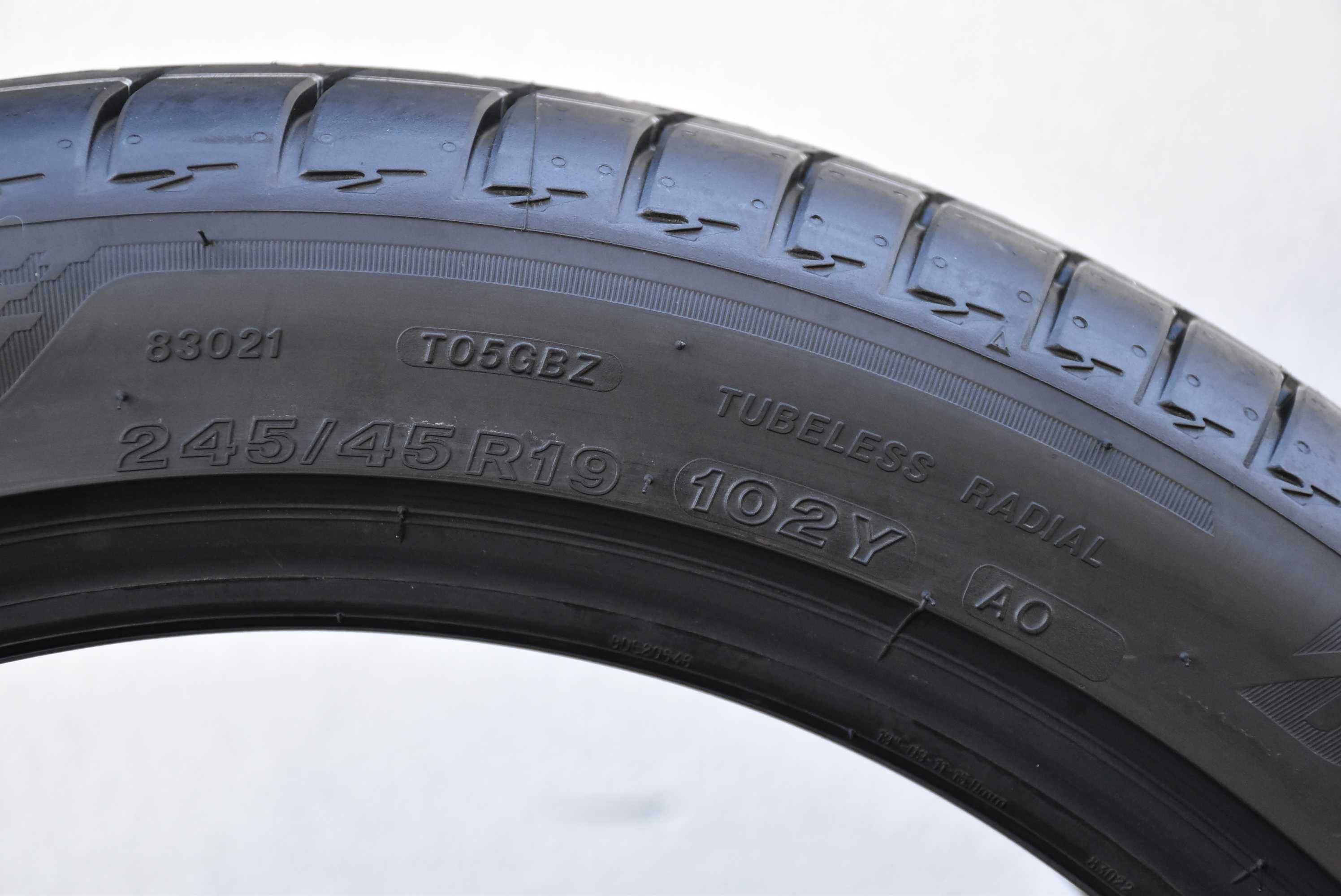 Nowe Bridgestone TURANZA T005 XL FR AO 245/45R19 102Y dot2024
