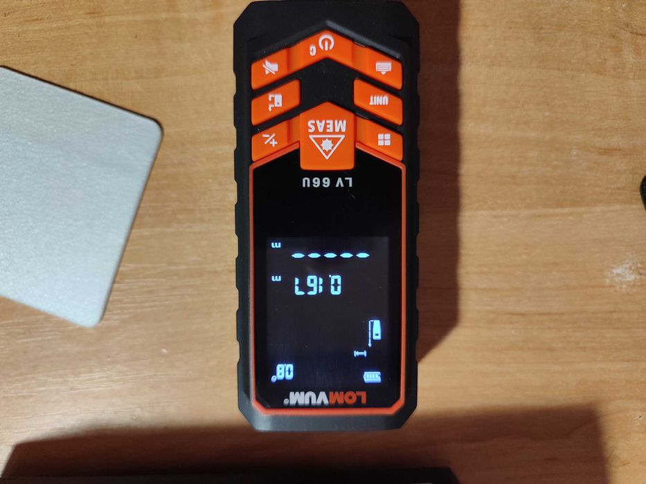 Лазерный дальномер Lomvum LV66U рулетка 50 метров