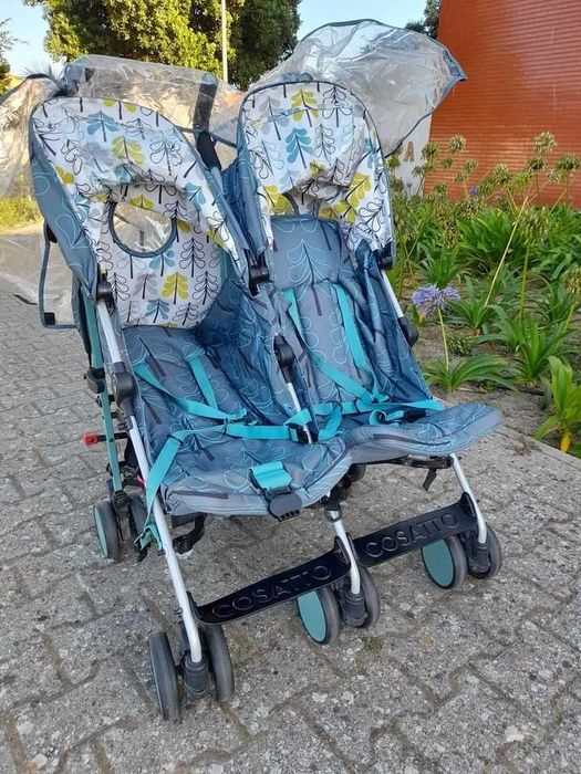 Carrinho gémeos cosatto supa dupa twins fjord