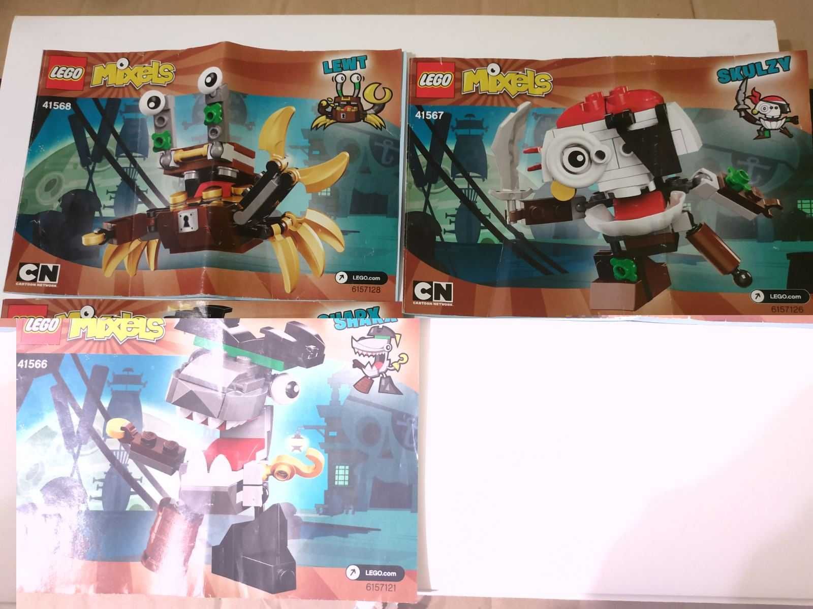 Klocki Lego Mixels 3kpl 41568, 41567, 41566