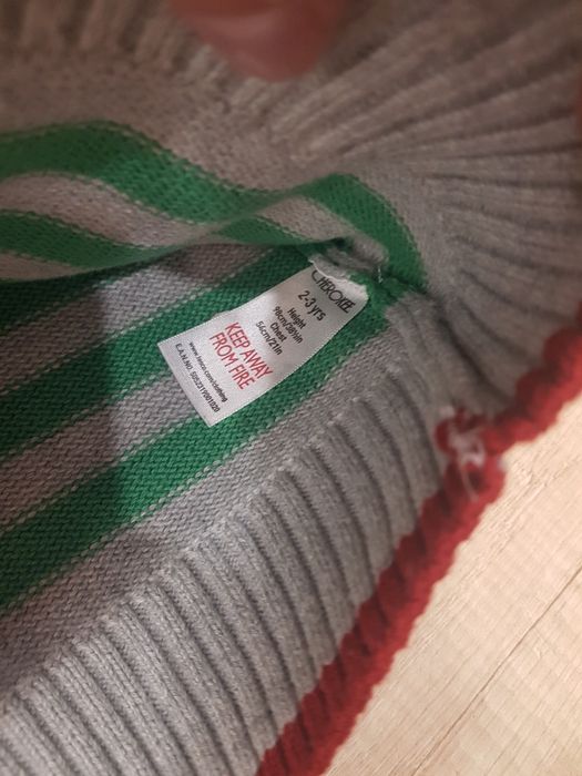 Sweter rozpinany zimowy rozmiar 98