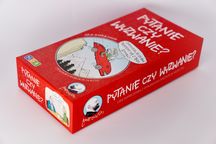 Gra planszowa Pytanie czy wyzwanie z rysunkami Andrzeja Mleczki