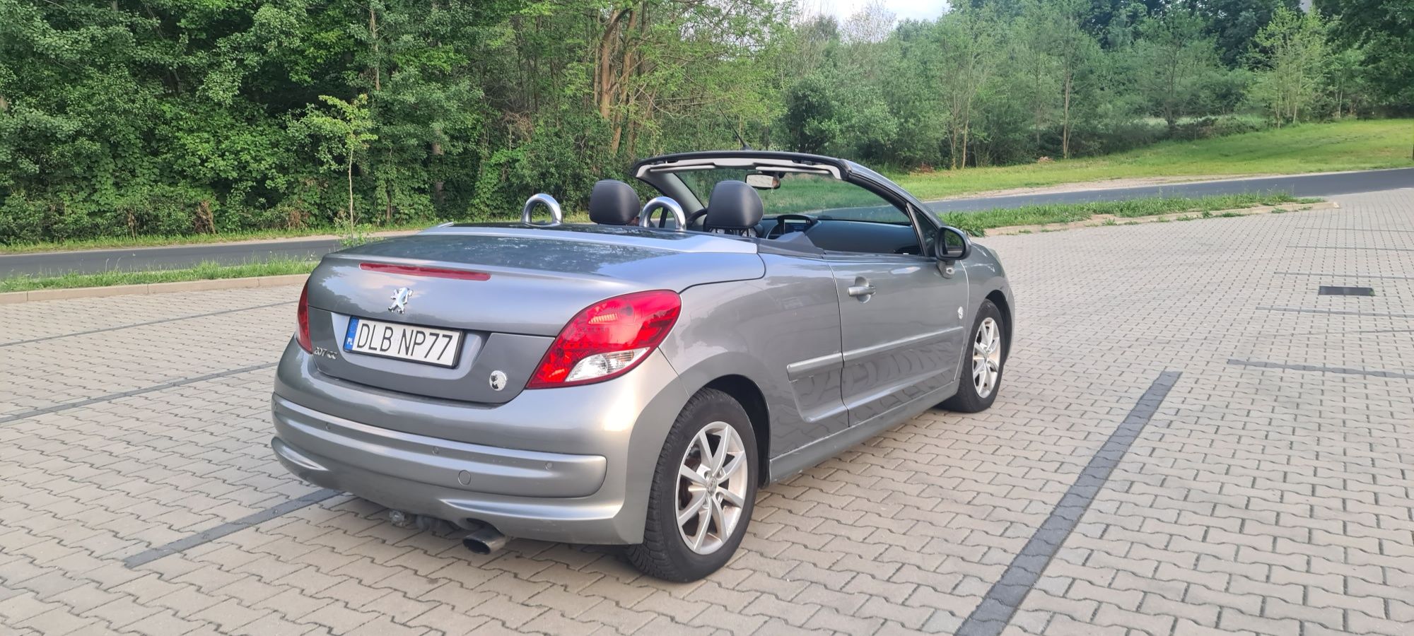 Peugeot 207CC 1.6HDi,6bieg,kabriolet,Roland Garros