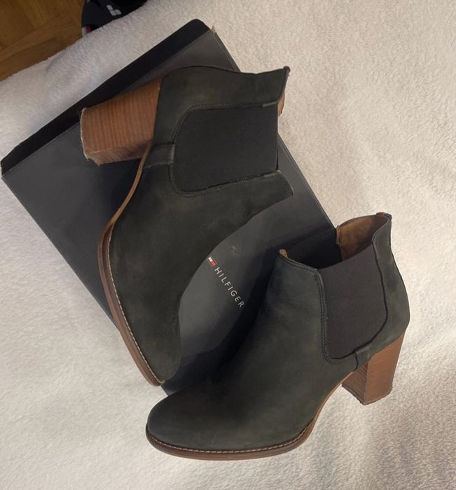 Tommy Hilfiger botki Skóra 40