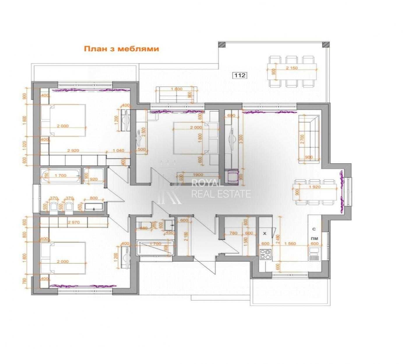 Аренда дом 5к 180м2 КГ "Riviera Zoloche"  Бассейн