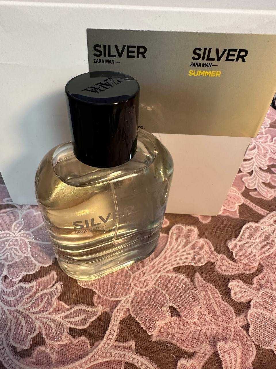 Парфюмированная вода ZARA SILVER, 80 ml оригинал