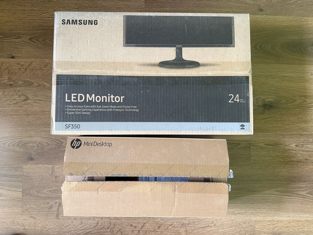 Настільний ПК HP Pro Mini 260 G9, Монітор 23.5 Samsung S24F350F