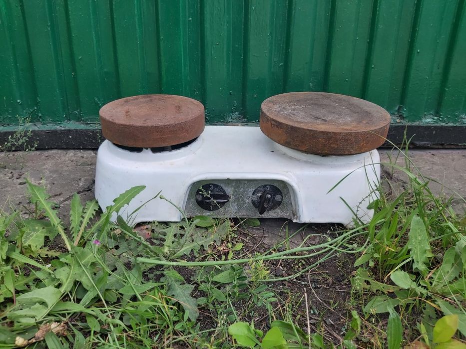 Kuchenka elektryczna II palnikowa prl Grudziądzkie Zakłady 2 palniki