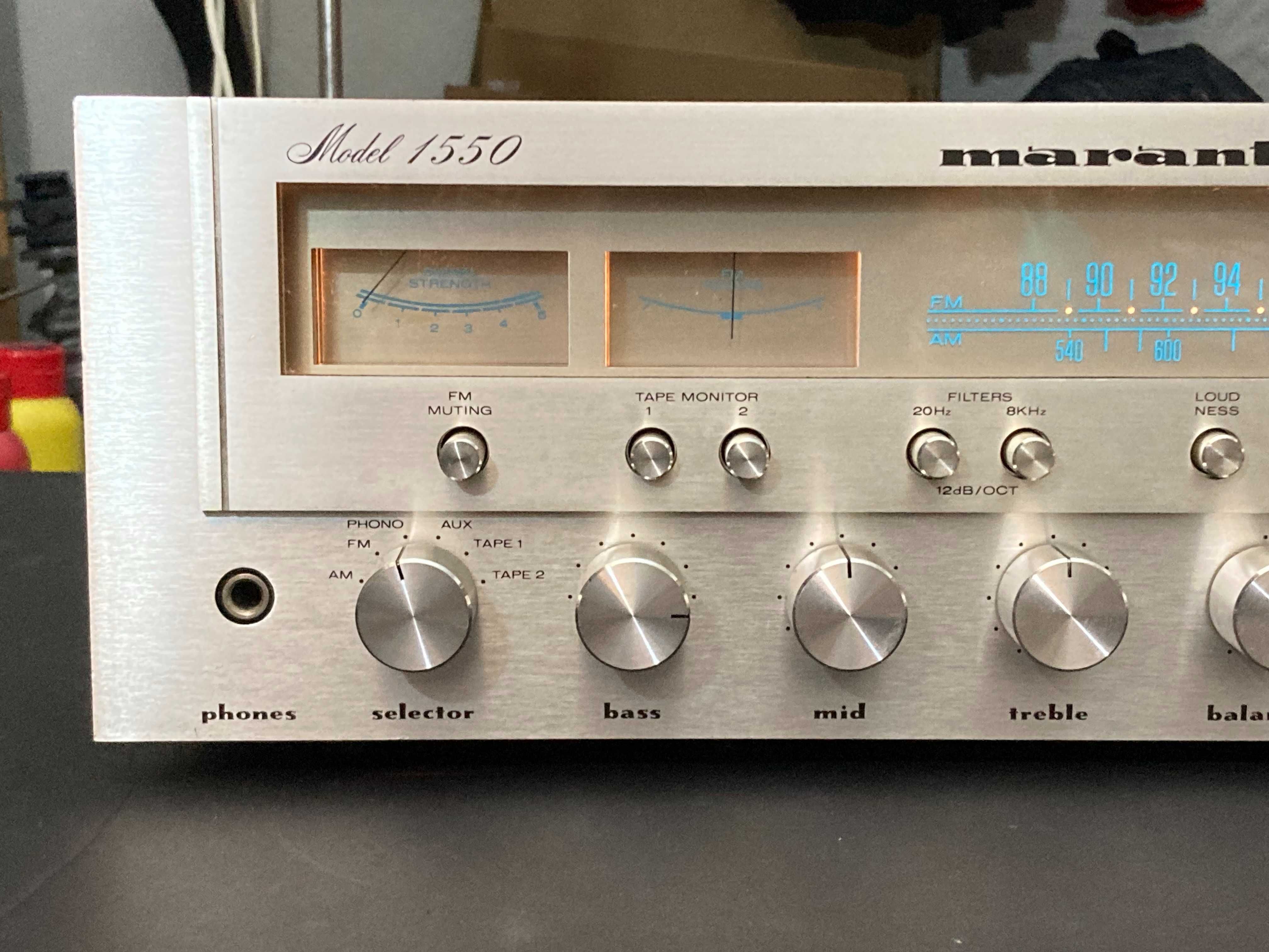 Marantz 1550 wzmacniacz amplituner hi-end vintage 1978