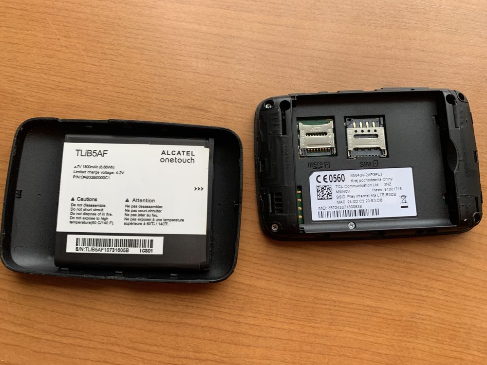 Router Alcatel 4 G LTE - okazja!