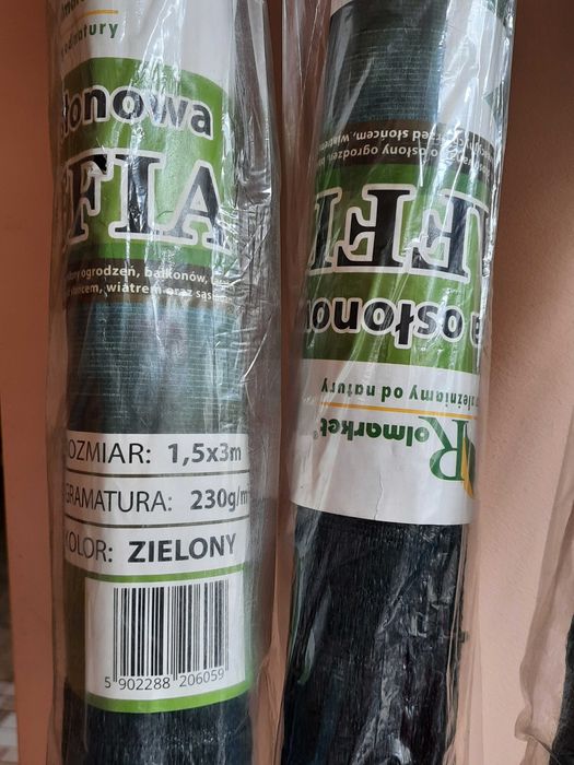 Osłona na płot ogrodzenie Raffia