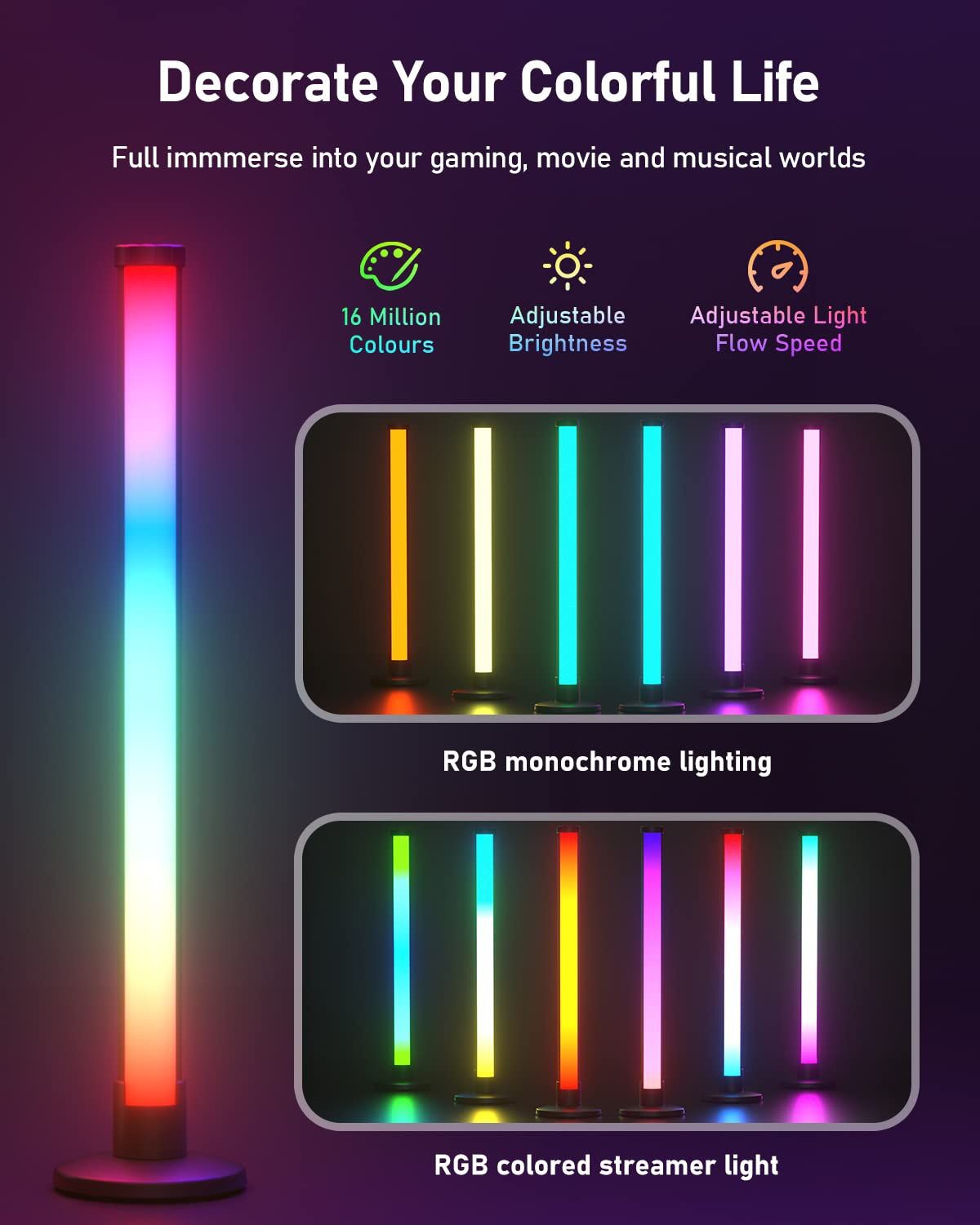 Lampki na biurko rgb