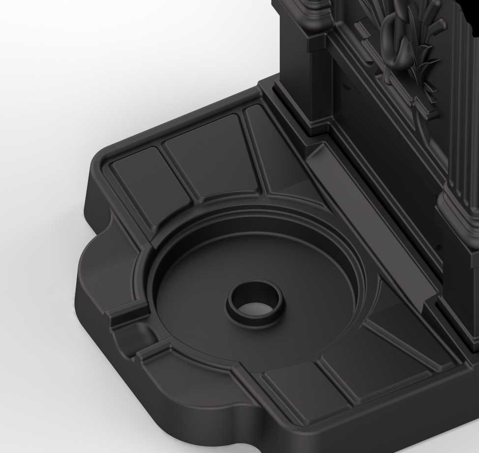zdrój fontanna wodnik hydrant Gartenbrunnen Gusseisen+ kranik