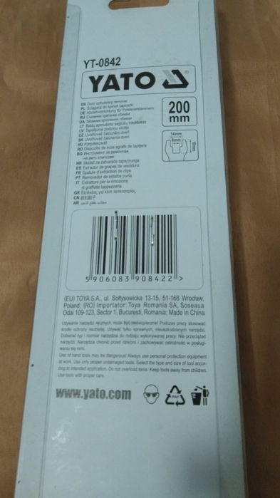Съемник клипс YATO YT-0842