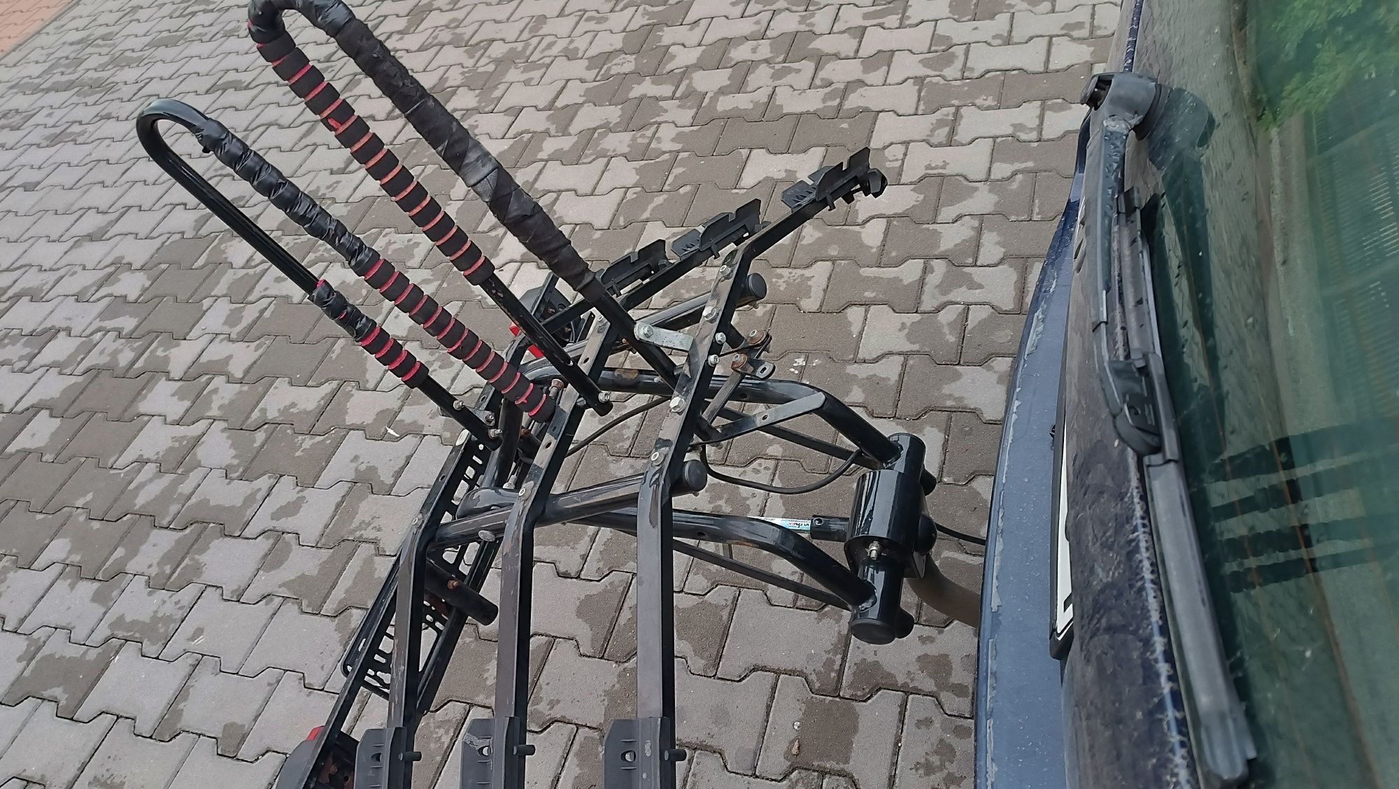 Bagażnik, laweta rowerowa uchylna