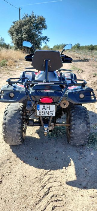 Troco ou vendo Moto 4 Linhai 300 4x4,Matriculada.