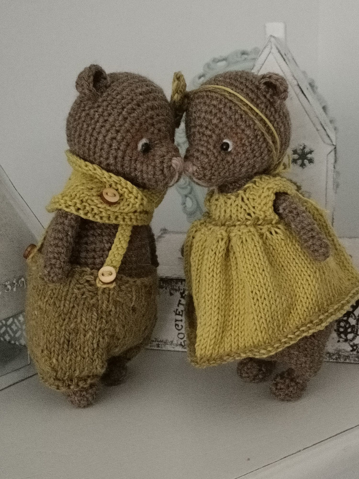 Pan i Pani Misiowie amigurumi