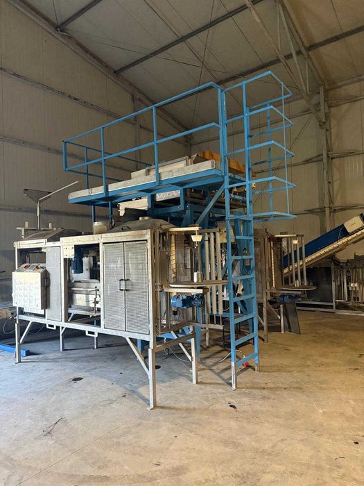 Linia Waga kombinacyjna Newtec Paletyzer Symach do warzyw ziemniaków