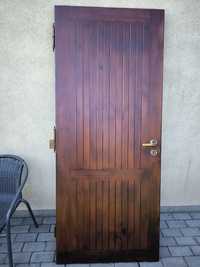 Skrzydło drewniane drzwi wejściowe