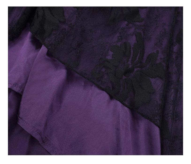 2XL.SEAUR damska sukienka Steampunk sukienka wiktoriańska letnie kosti