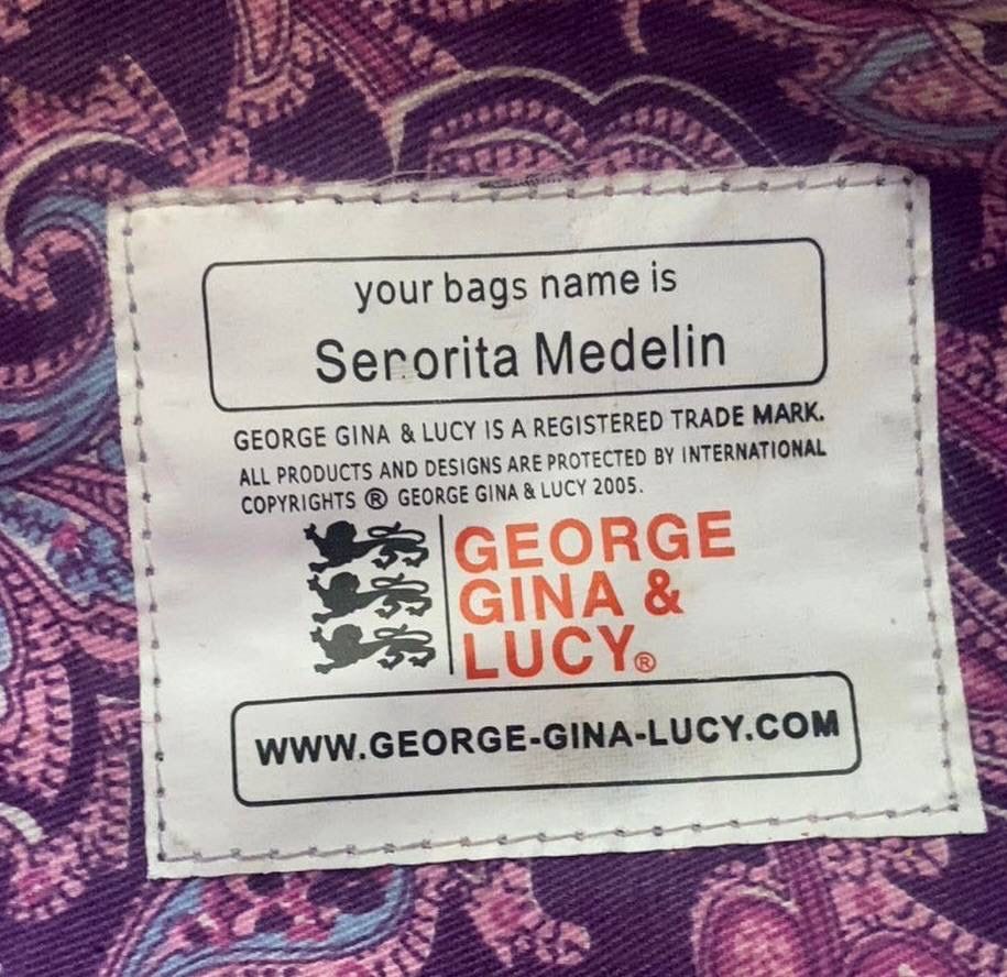 George Gina Lucy GGL ггл сумка чорна