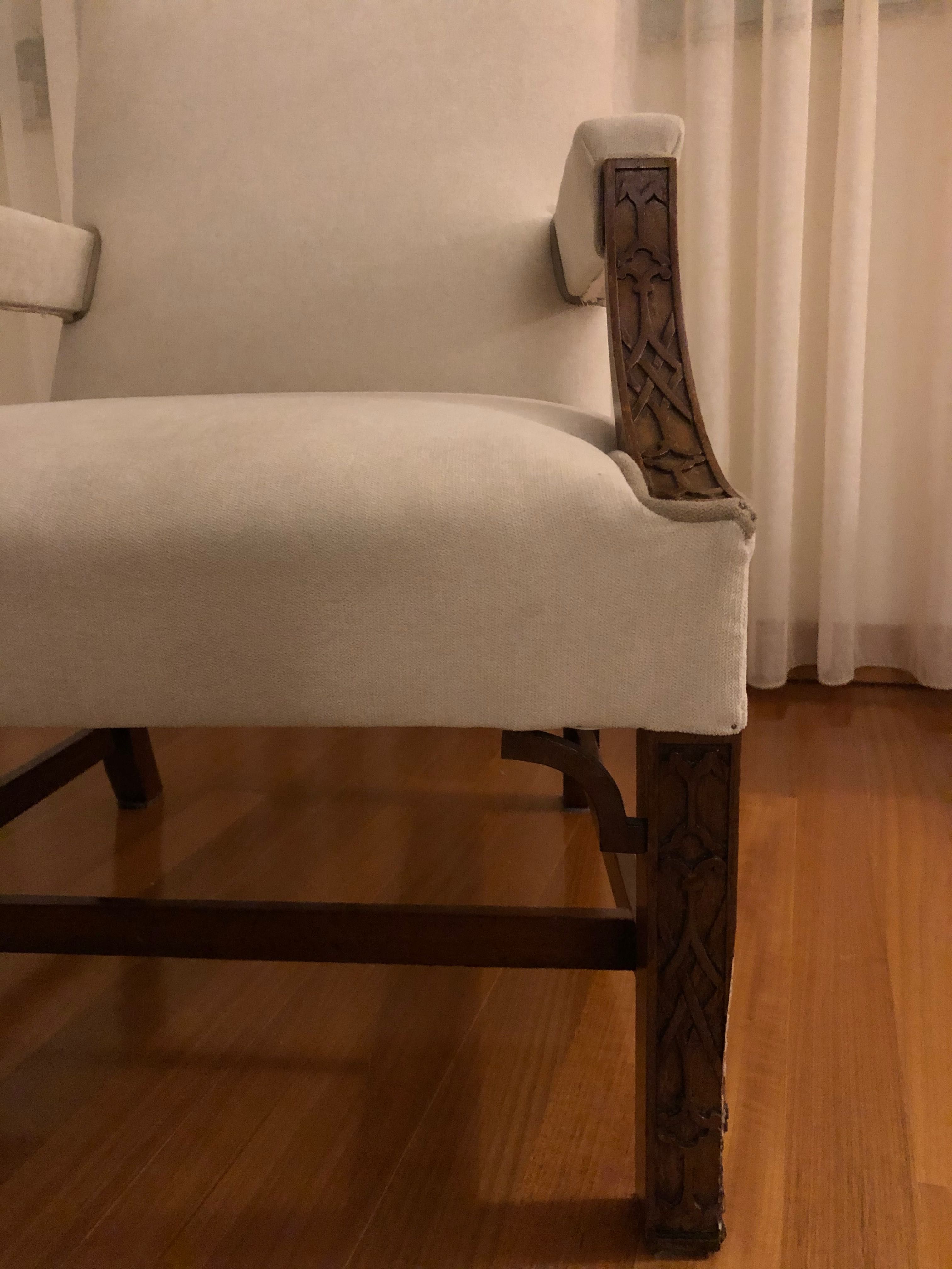 Cadeirão vintage renovado