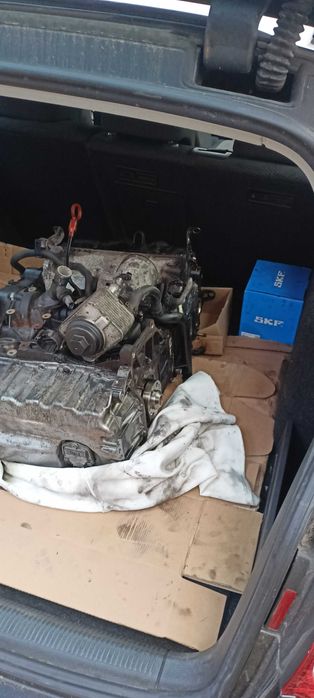 Silnik 2.0 TDI 8V 140KM BMP - uszkodzony, Głowica, tłoki, Wał