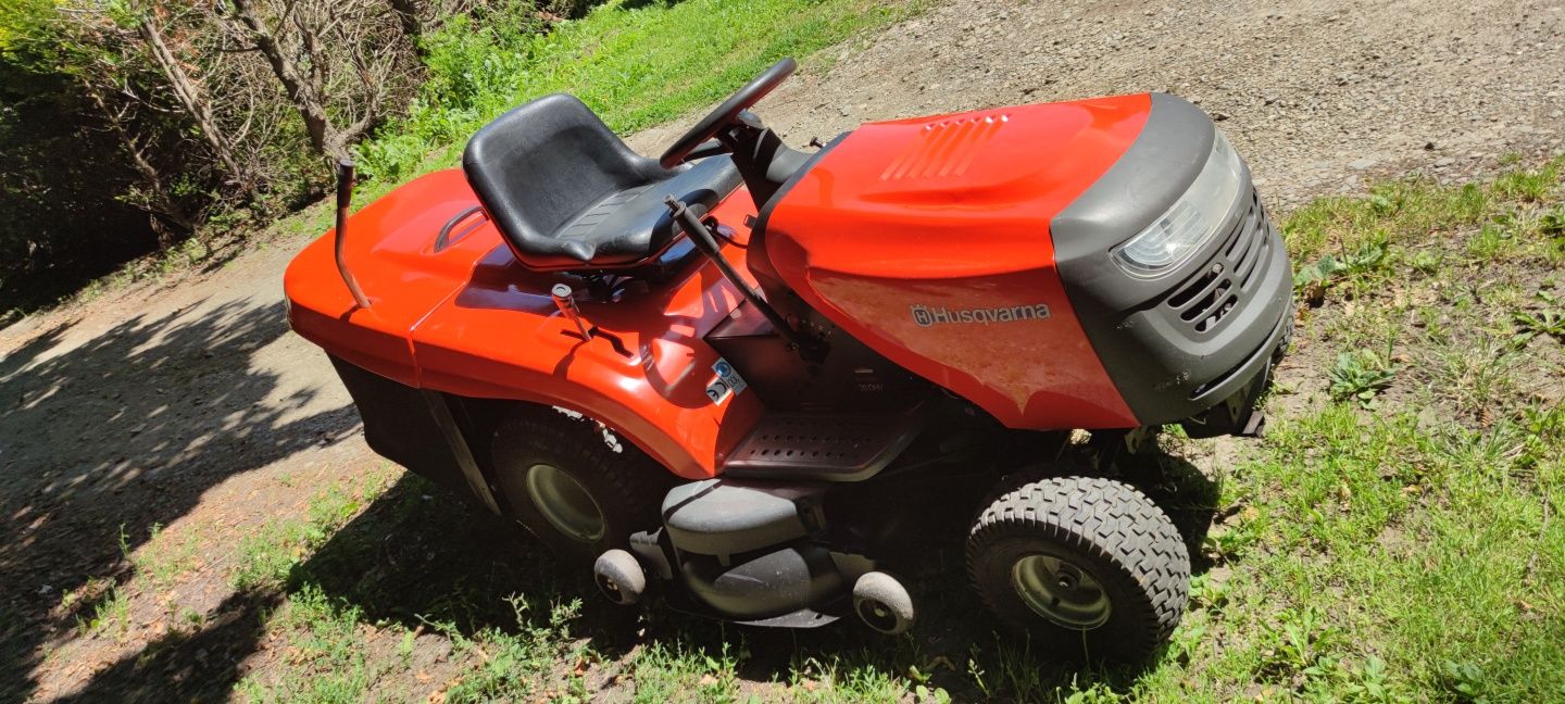 Traktorek kosiarka Husqvarna 20km pompa oleju