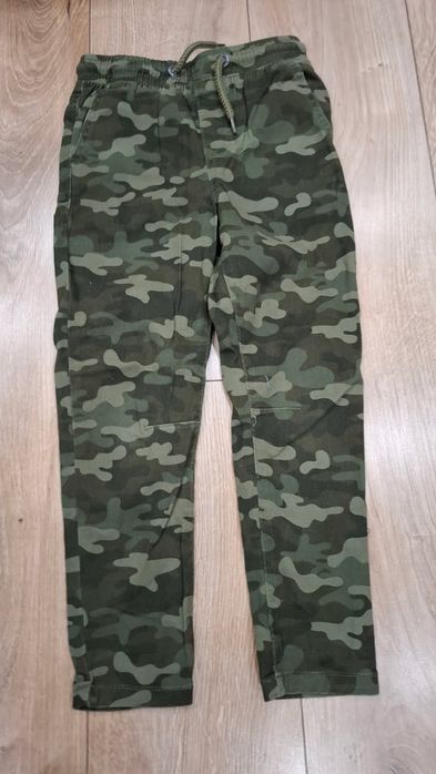 Spodnie dla chłopca moro