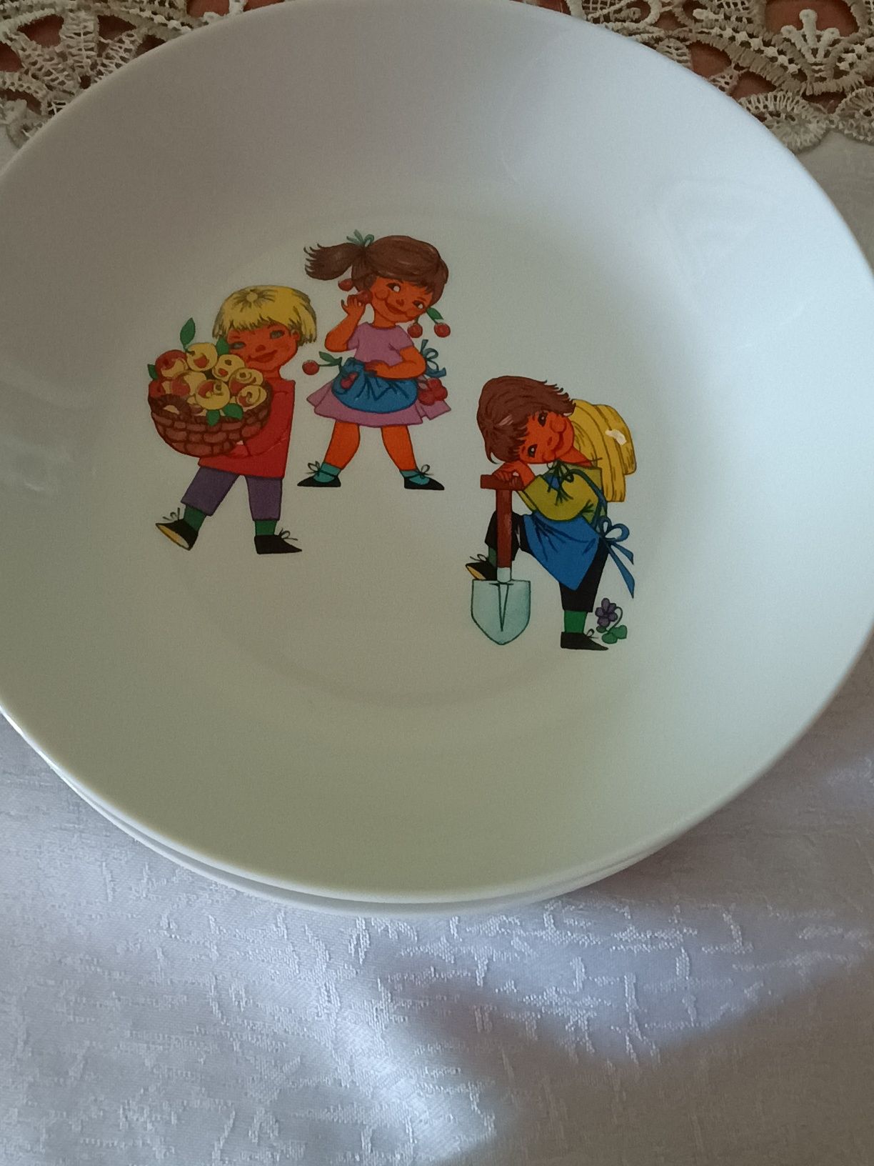 Porcelanowy zestaw dziecięcy Seltmann Bavaria