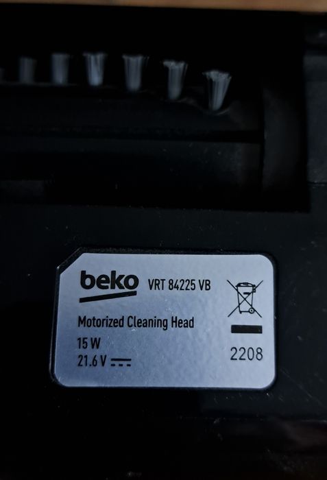 Mała elektroszczotka odkurzacz Beko VRT 84225 VB ActiFlex