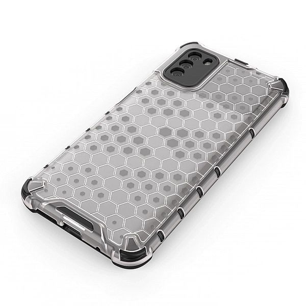 Honeycomb etui pancerny pokrowiec z żelową ramką Xiaomi Poco M3 przezr