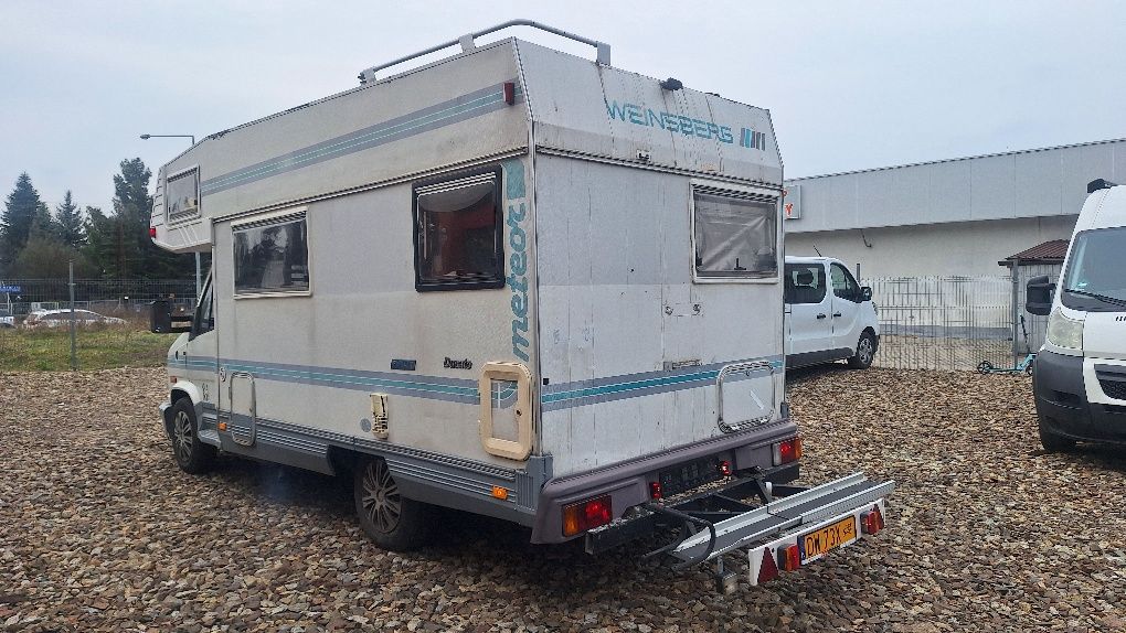 Ducato kamper 2.5 TD -1991 po remoncie -wspomaganie