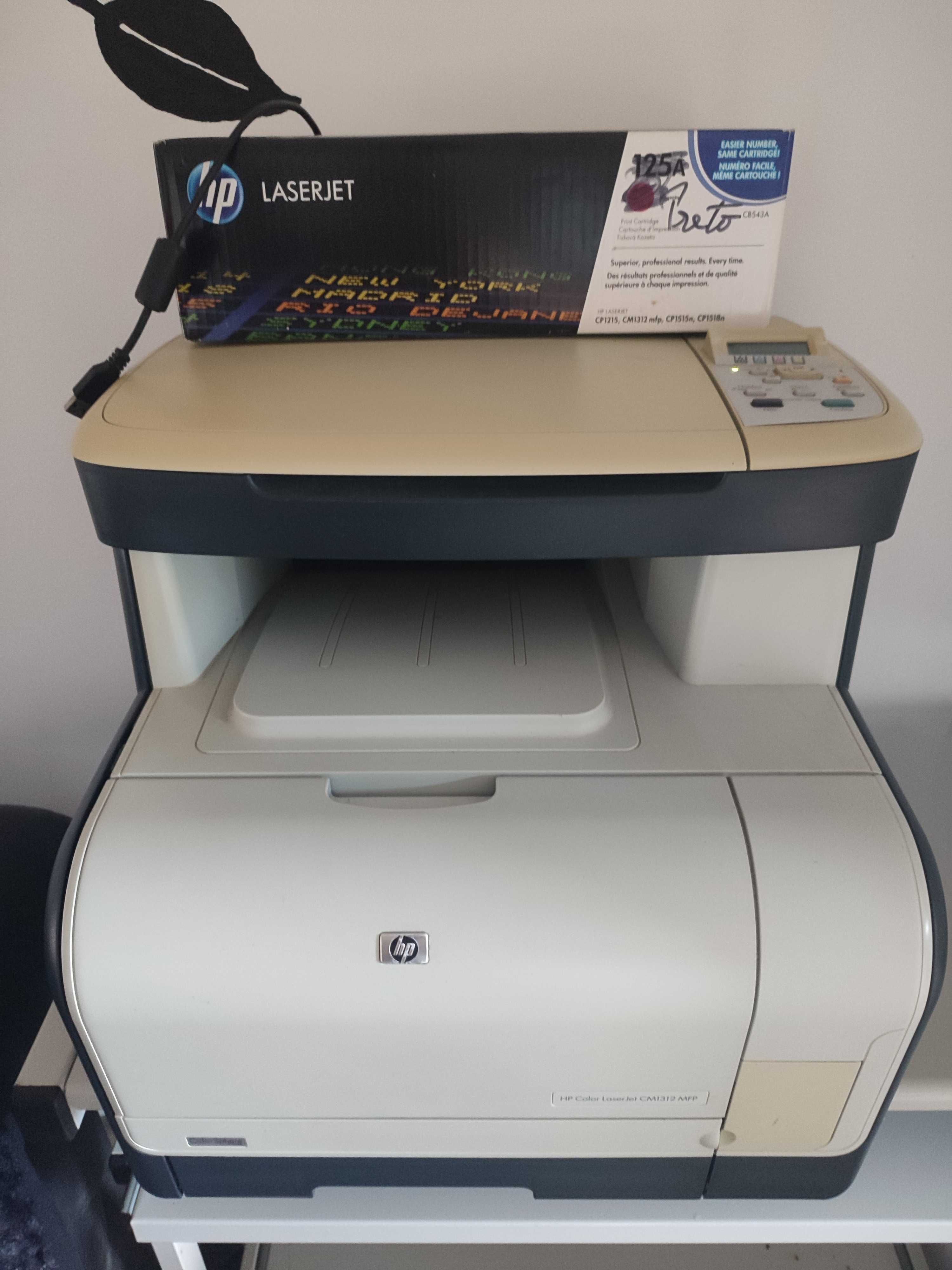 Impressora HP Color Laser-Jet CM1312 MFP