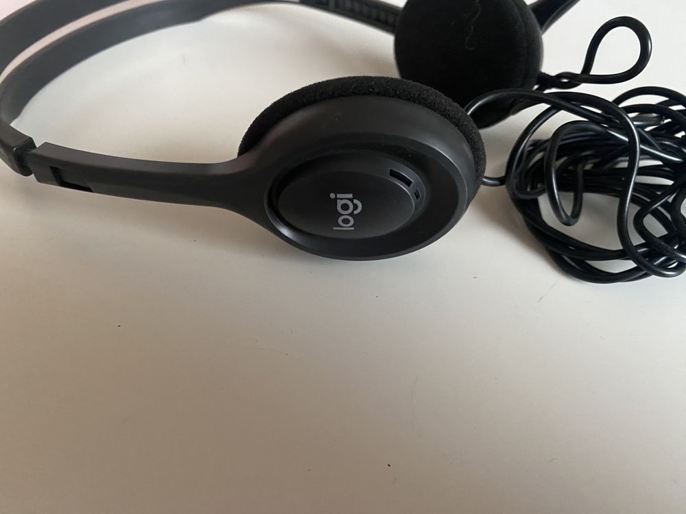 Słuchawki z mikrofonem Logitech