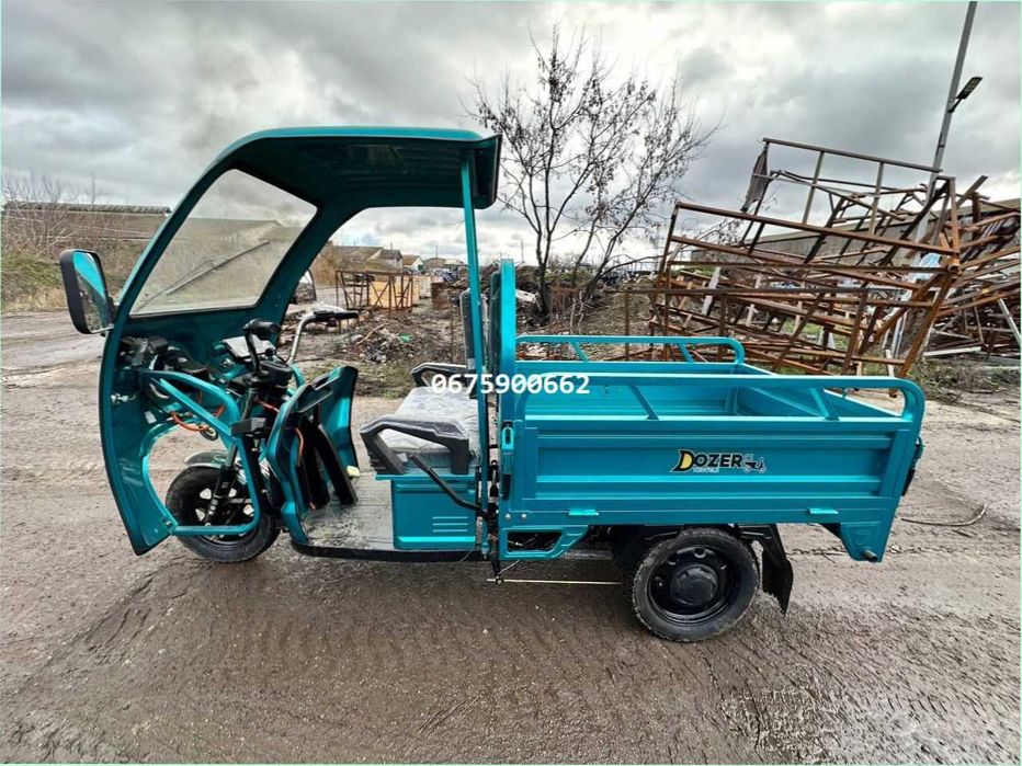 Електротрицикл DOZER Model 1 з кабіною! Без передоплат! Вибір Гарантія