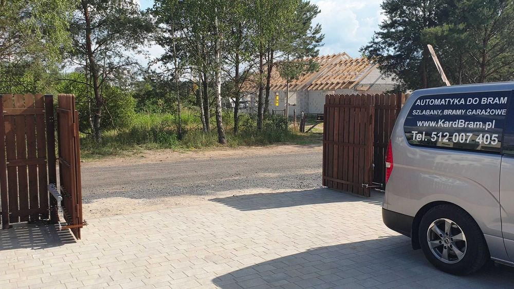 Mechanizm bramy łamanej, brama harmonijkowa