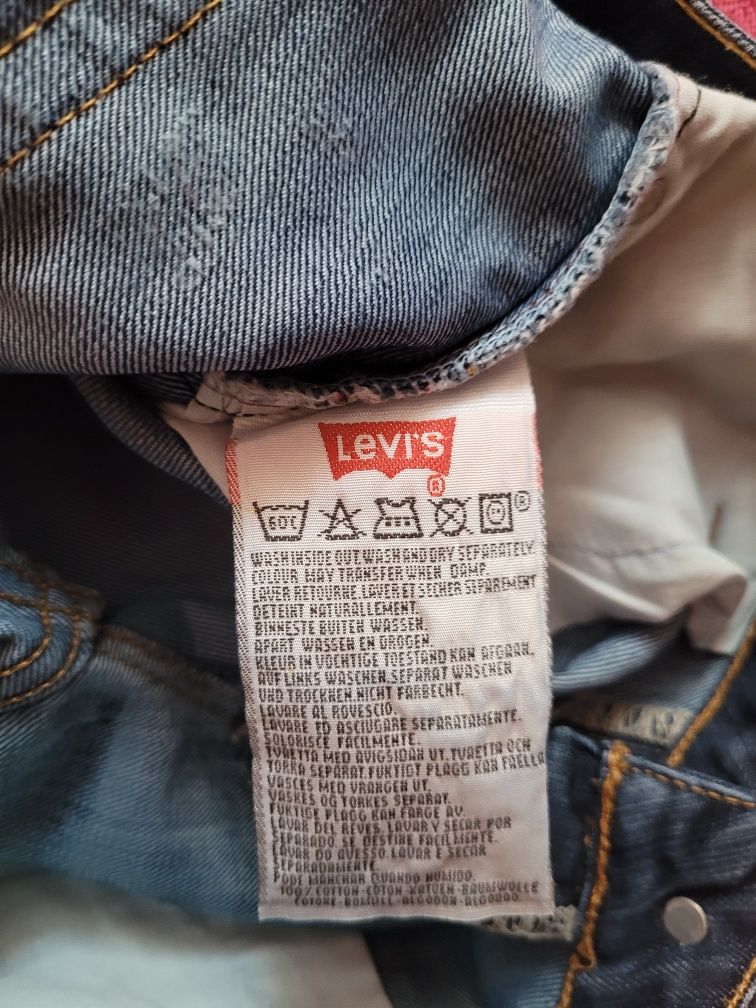Jeansy streight LEVIS rozm. S