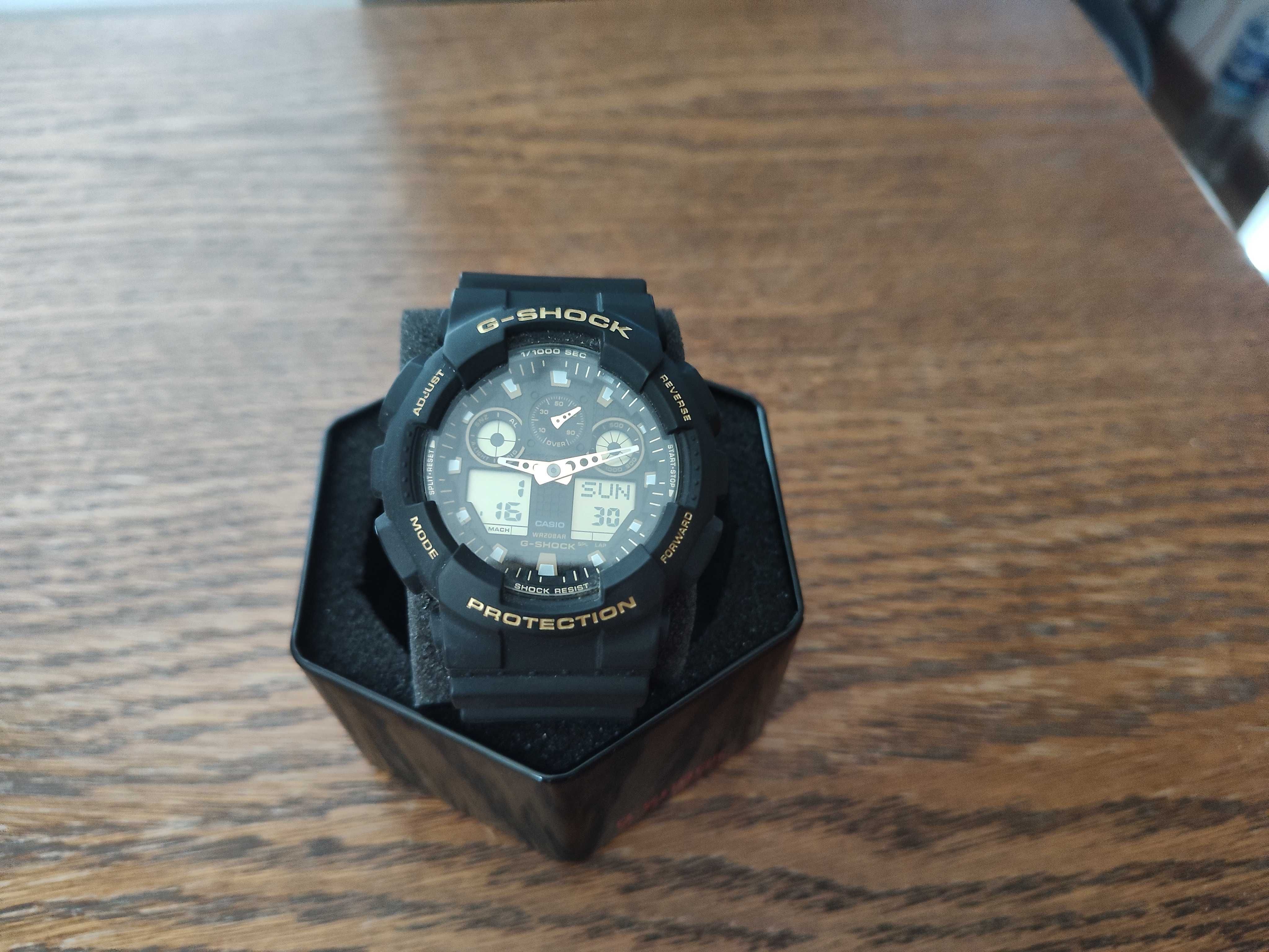 Zegarek Casio G‑Shock GA‑100 2 razy założony jak nowy